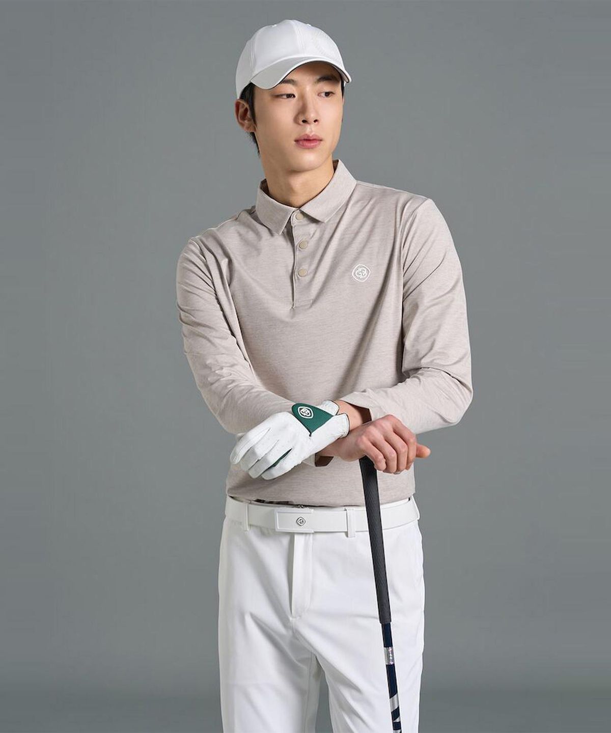 빈폴골프(BEANPOLE GOLF) [B_under] 남성 카르비코 칼라티셔츠  베이지