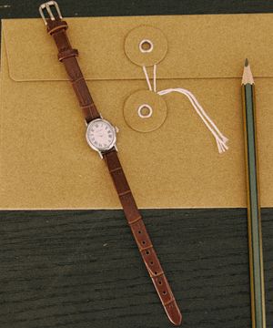 일립스 클래식 레더 와치 - Brown