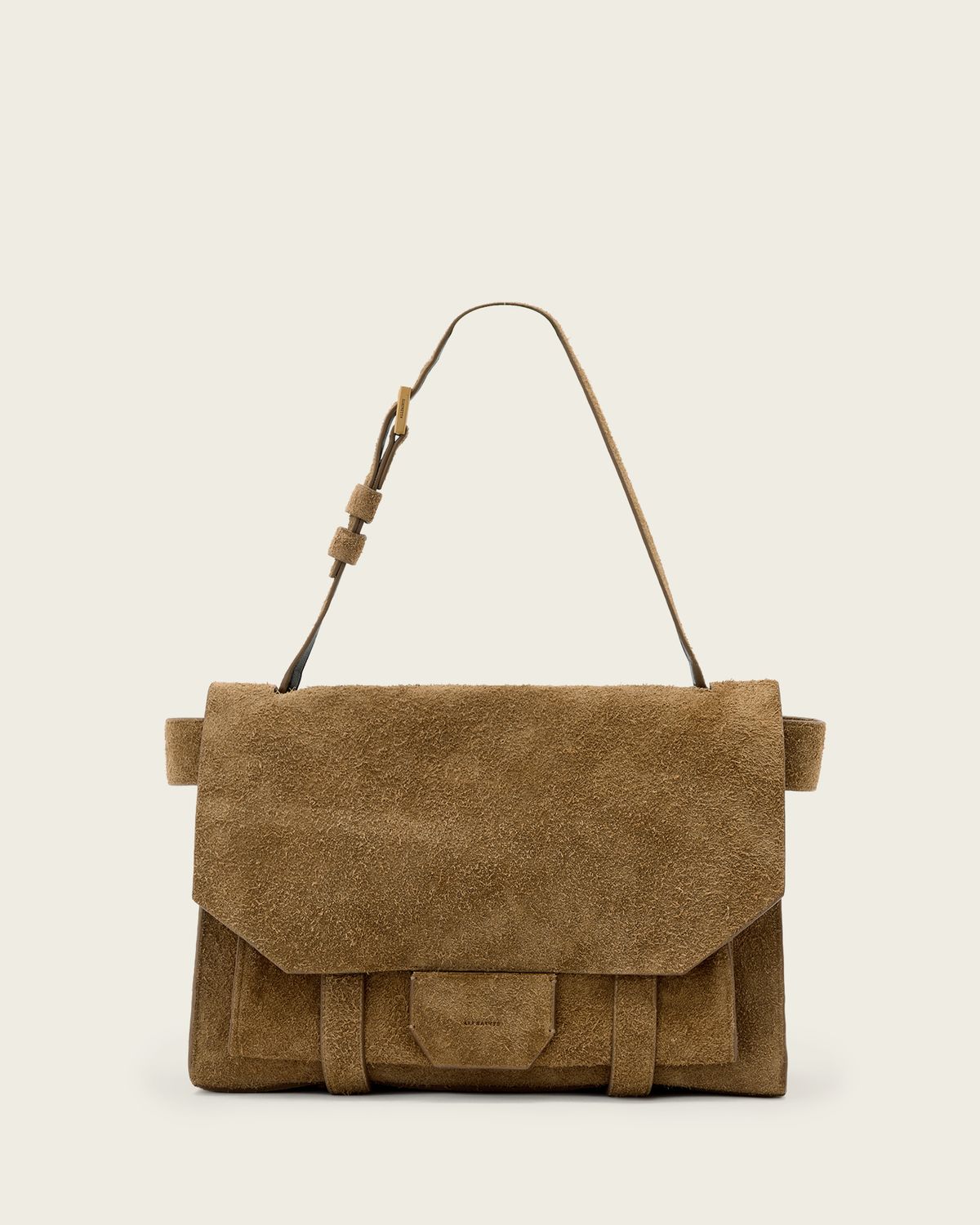올세인츠(ALLSAINTS) 우르사 스웨이드 사첼 W096XE-4413