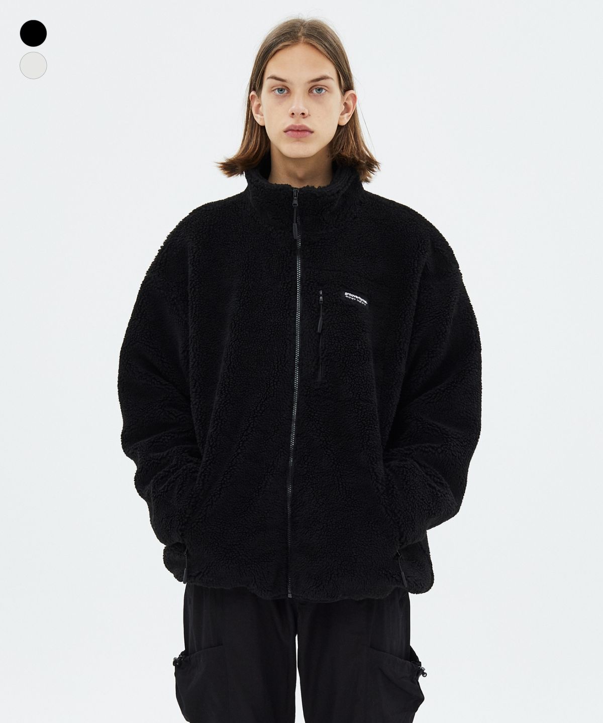 그루브라임(GROOVE RHYME) BASIC BOA JUMPER (2COLOR) (LROWCFU784M)