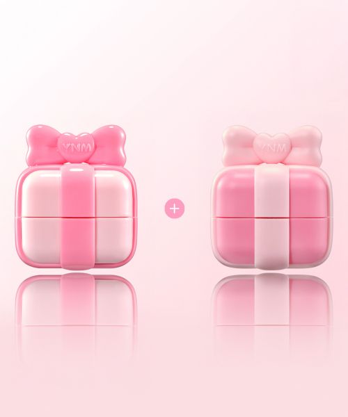 ynm [SET] Ribbon Care Lip Treatment Pack & Sugar Scrub