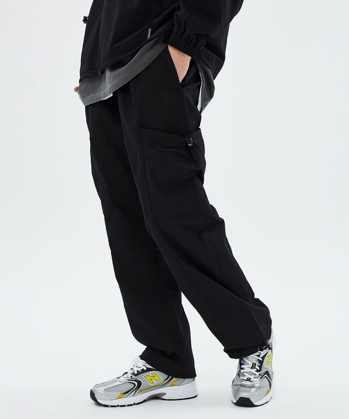 그루브라임(GROOVE RHYME) HIGH DENSITY COTTON PANTS (LROFCPJ755M)