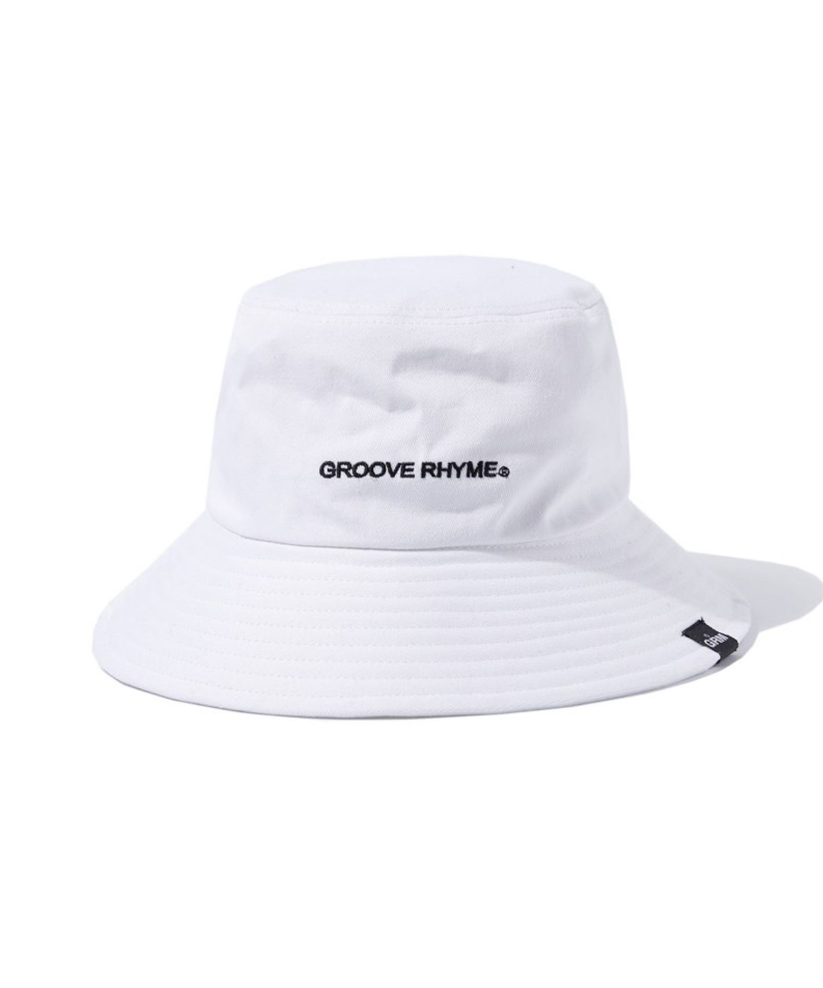 그루브라임(GROOVE RHYME) 유니)BASIC LOGO  BUCKET HAT (GCA020G13)