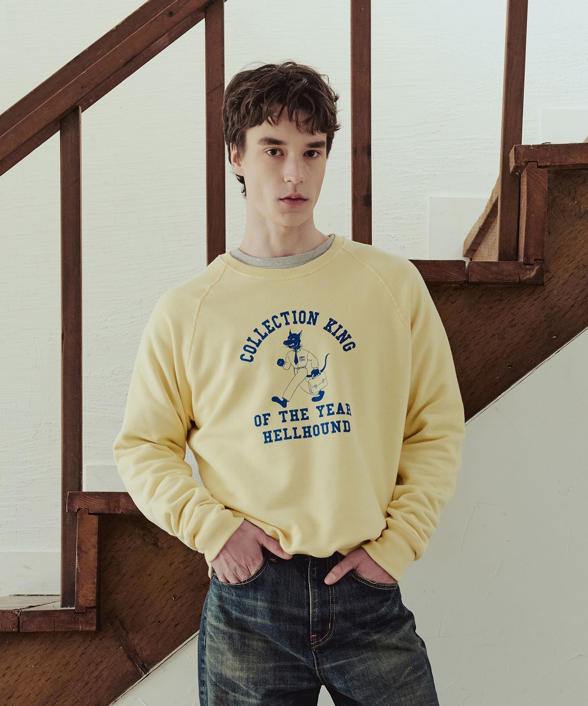 모드나인(MODNINE) Hell Hound 01 - Sweat Shirt