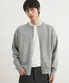 워셔블 세미 크롭 니트 가디건 멜란지 그레이