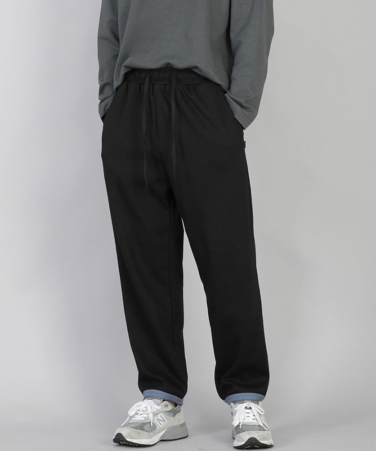 세인트크루(SAINTCREW) 햄오링 스웨트팬츠 HOS-379 블랙블루