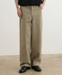 스트럭쳐 와이드 코튼 치노 팬츠 샌드 카키