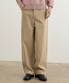 스트럭쳐 와이드 코튼 치노 팬츠 베이지
