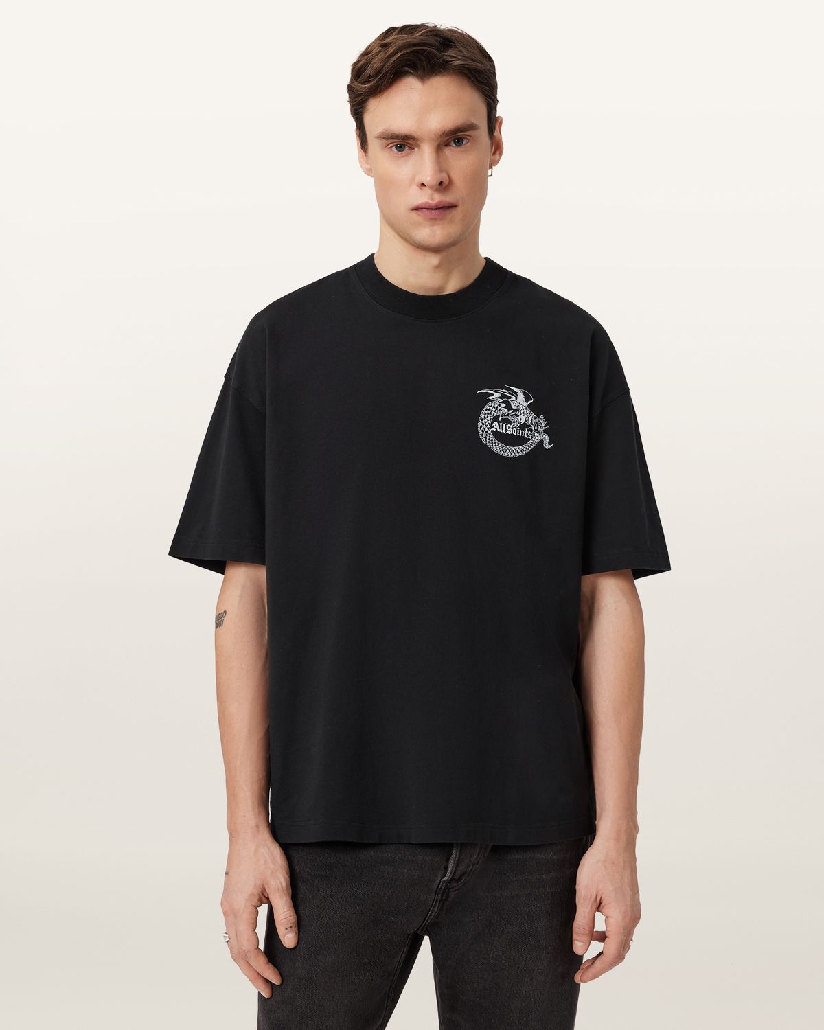 올세인츠(ALLSAINTS) 테라 크루 티셔츠 M023PE-451