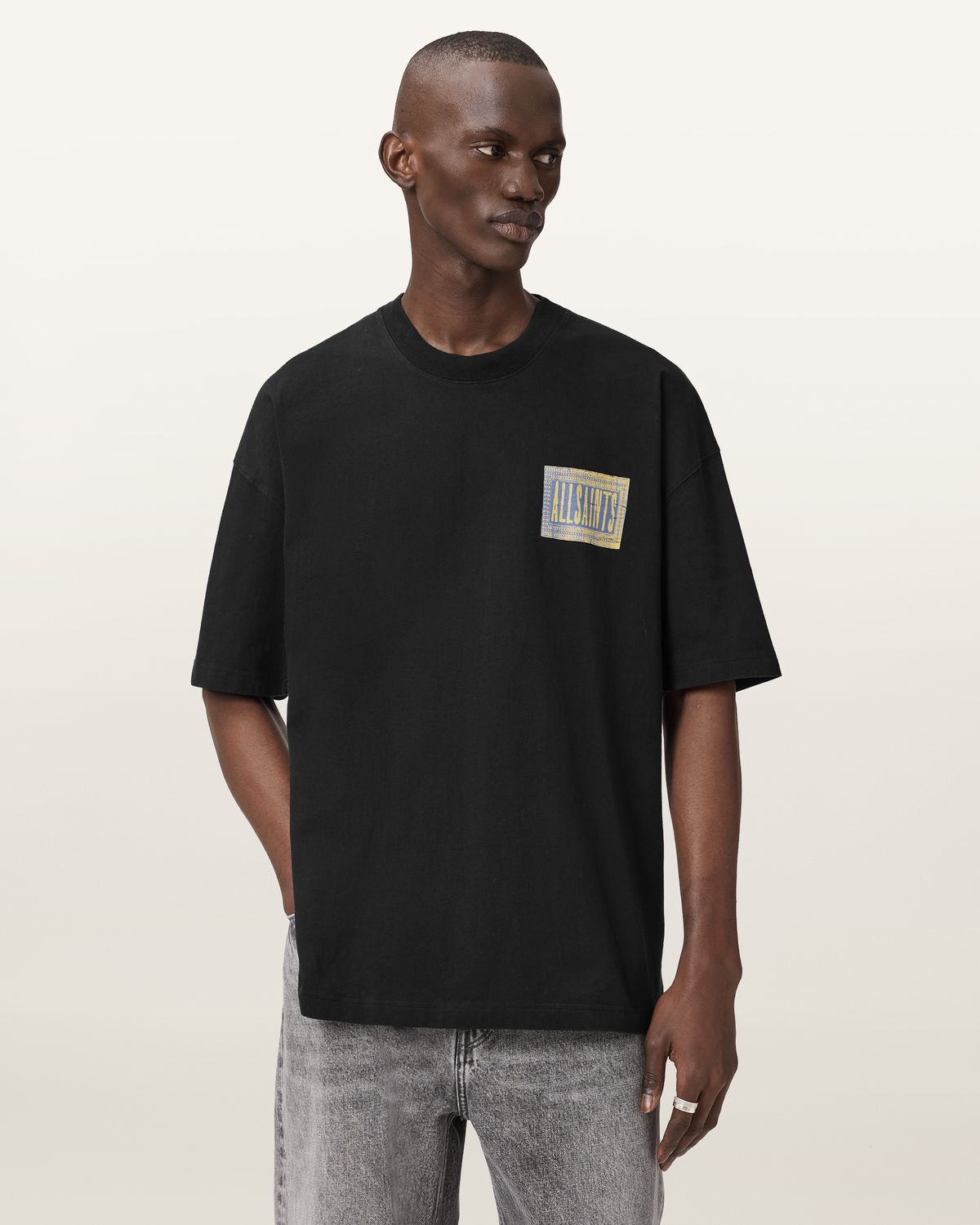 올세인츠(ALLSAINTS) 아이디 크루 티셔츠 M011PE-162