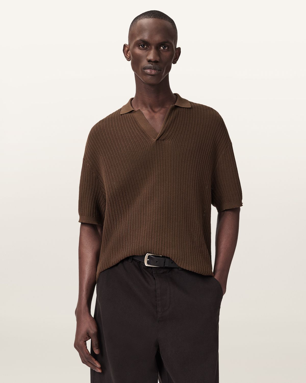 올세인츠(ALLSAINTS) 토마 폴로 티셔츠 M031KC-10166