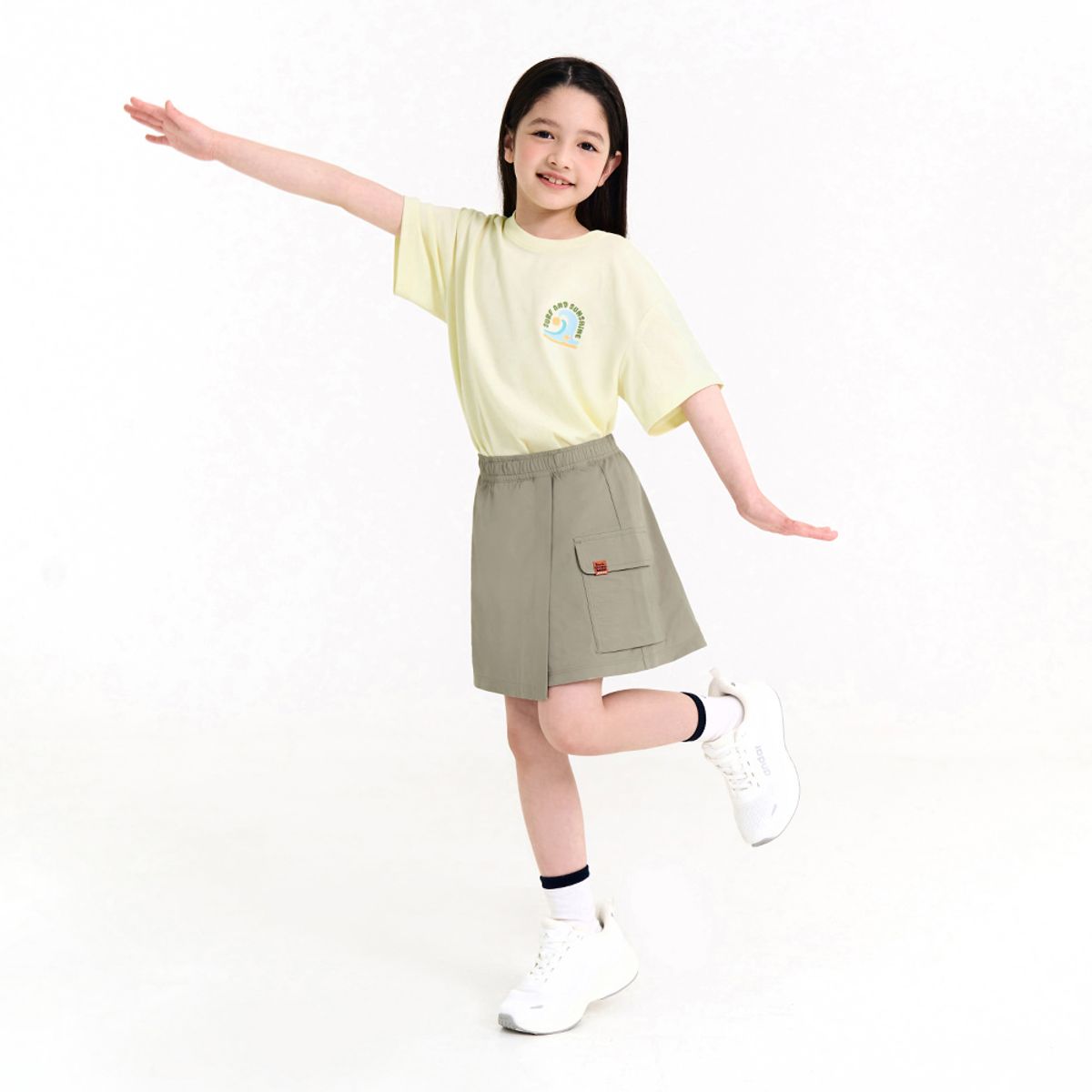안다르 키즈(ANDAR KIDS) 키즈 프레시무브 치마 바지 (여아)
