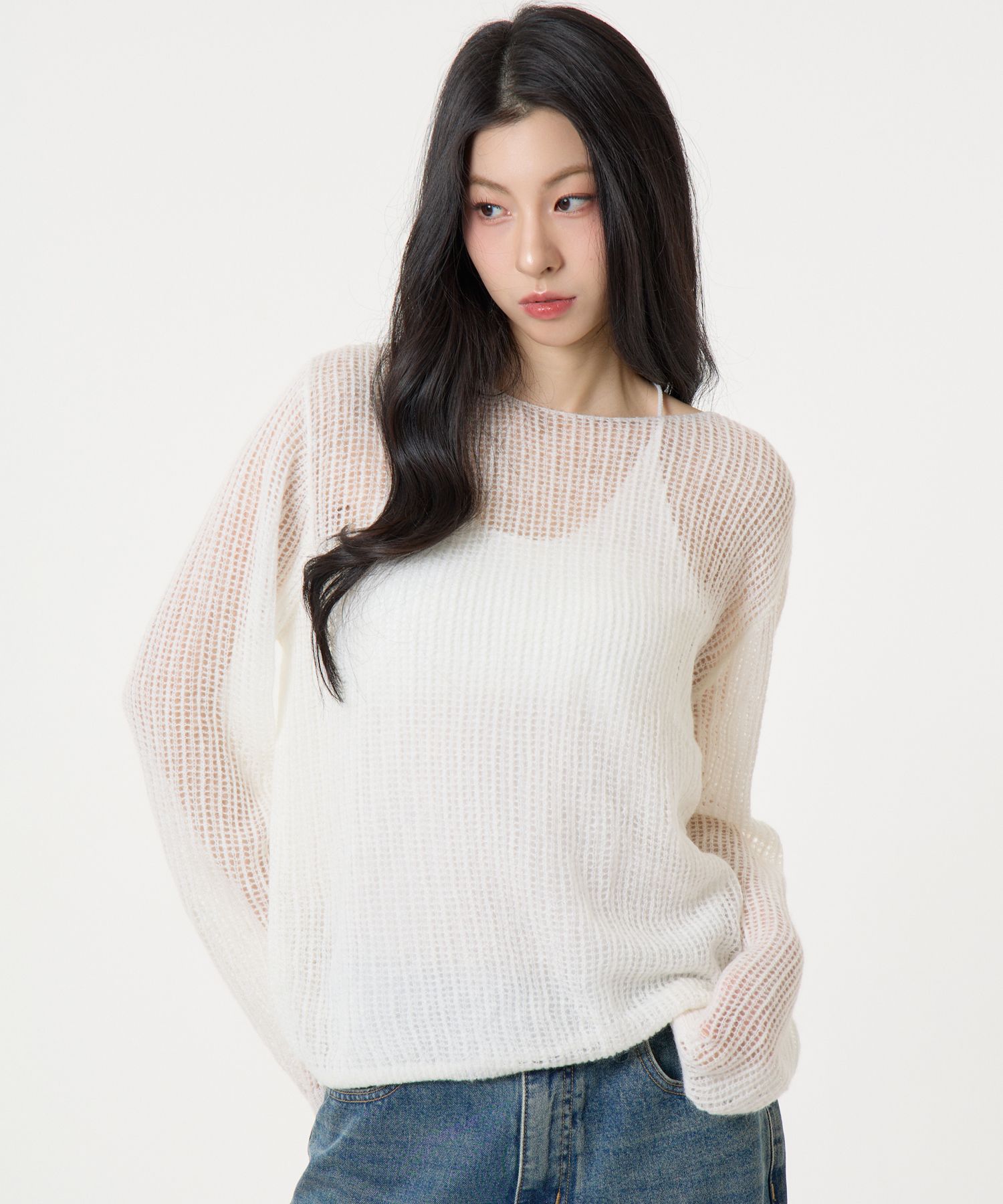 UP-305 오버롤 빈티지 데님 팬츠 source detail 57