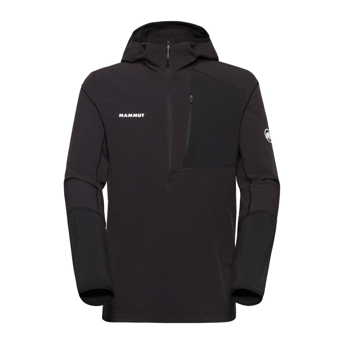 마무트(MAMMUT) 마드리스 라이트 미드레이어 하프짚 후디 맨