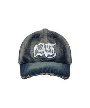 AS WASHED DENIM CAP (BLUE)