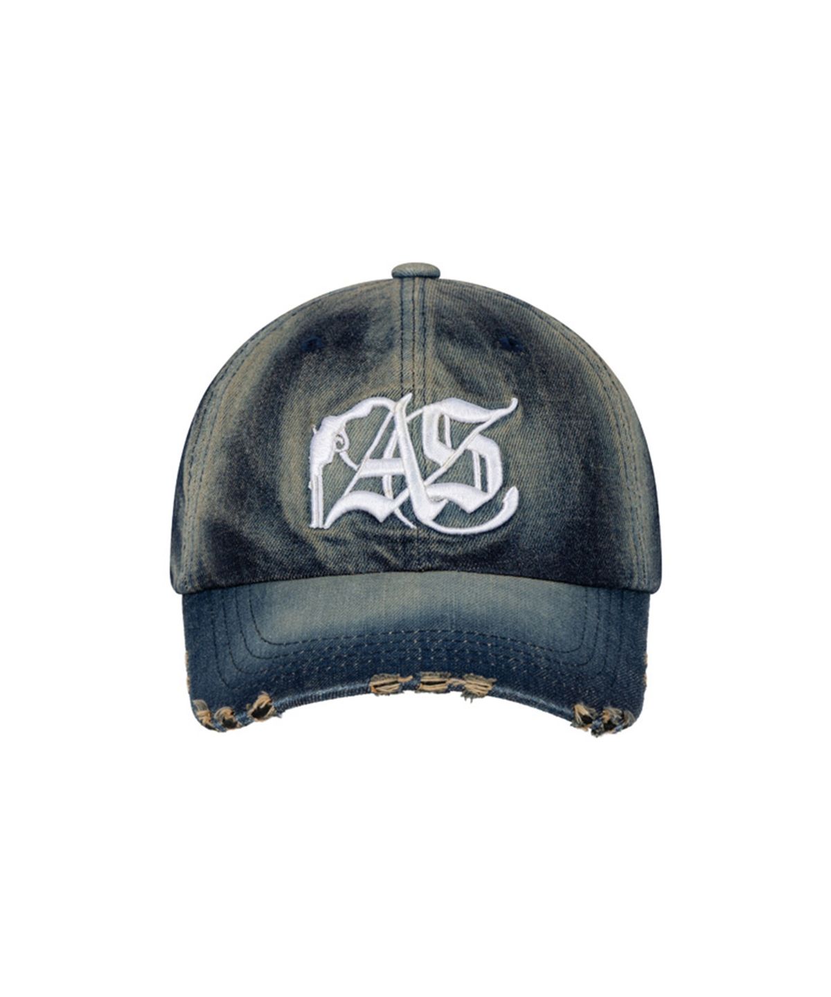 2000아카이브스(2000ARCHIVES) AS WASHED DENIM CAP (BLUE)