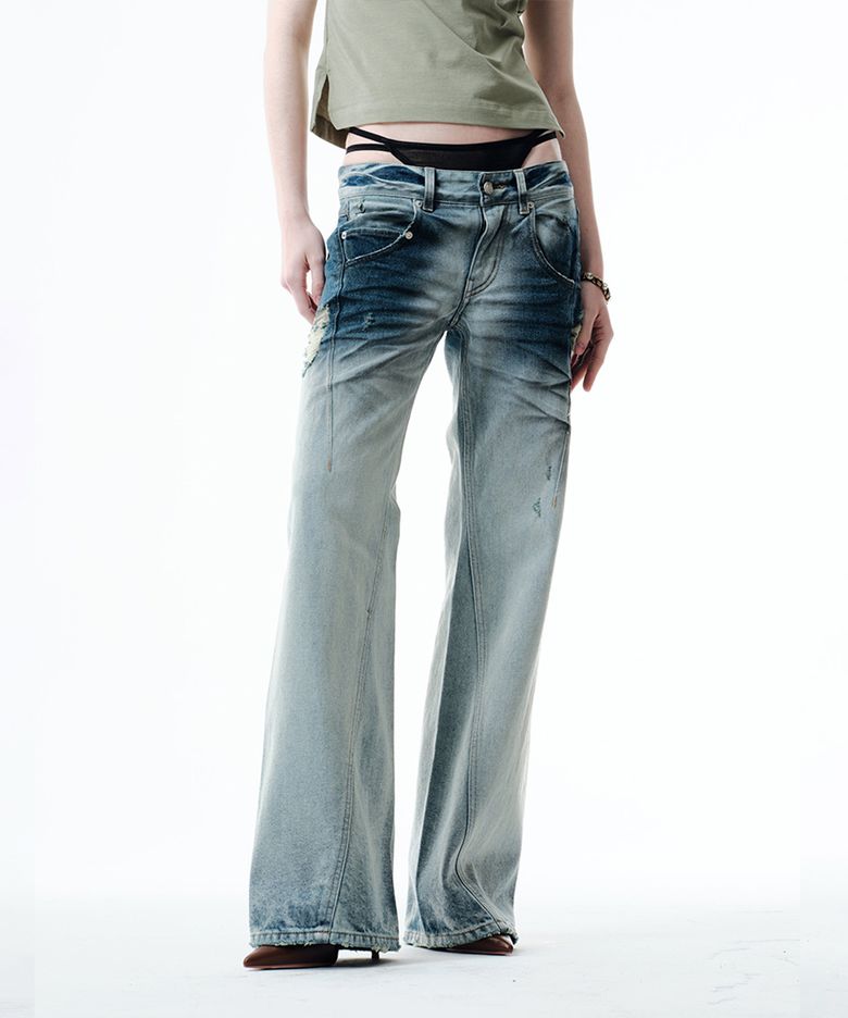 INES JEANS (BLUE)