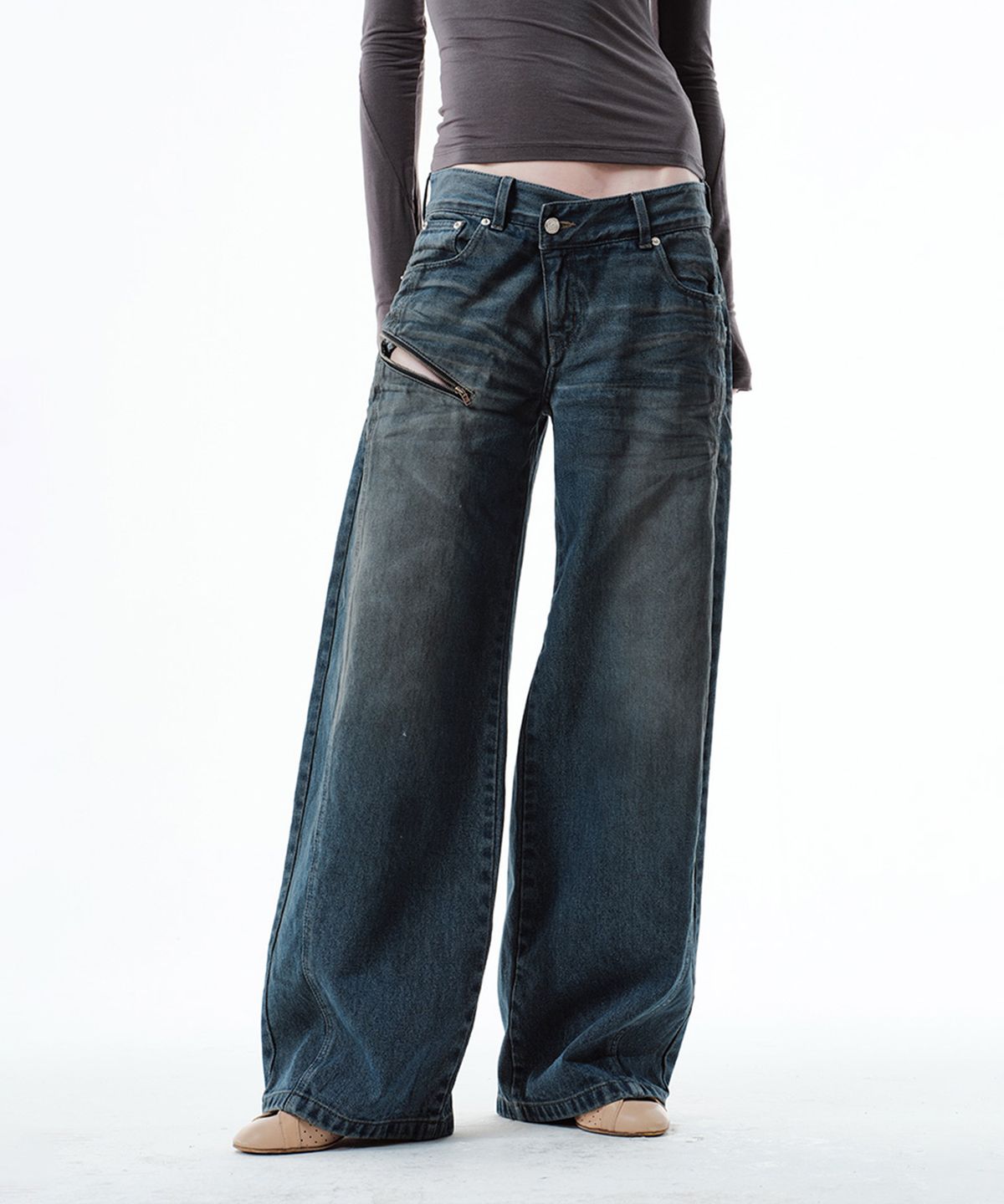 2000아카이브스(2000ARCHIVES) IVY JEANS (BLUE)