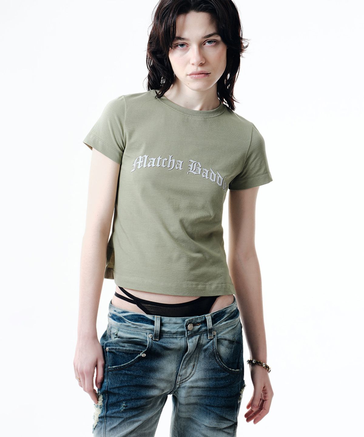 2000아카이브스(2000ARCHIVES) MATCHA BADDIE T (MATCHA)