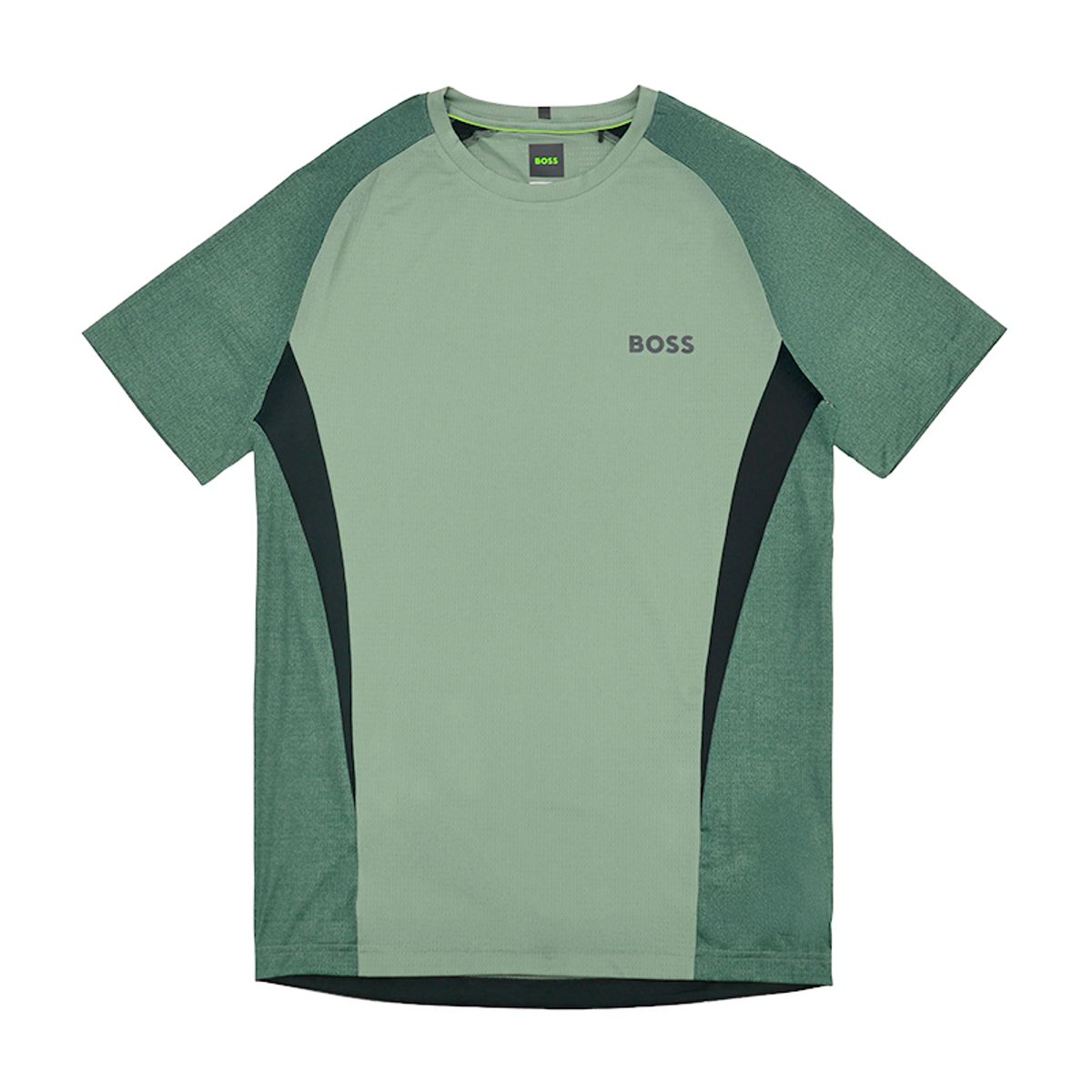 보스 스포츠(BOSS SPORTS) BOSS 콘트라스트 인서트 메쉬 슬림핏 티셔츠(50549511358)