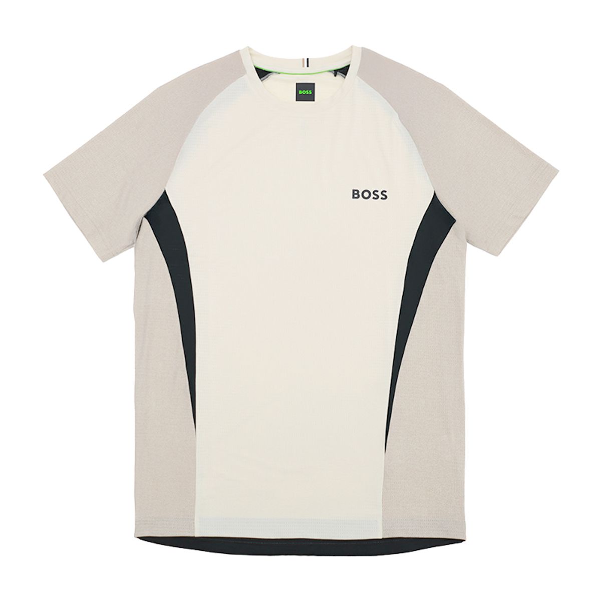 보스 스포츠(BOSS SPORTS) BOSS 콘트라스트 인서트 메쉬 슬림핏 티셔츠(50549511131)