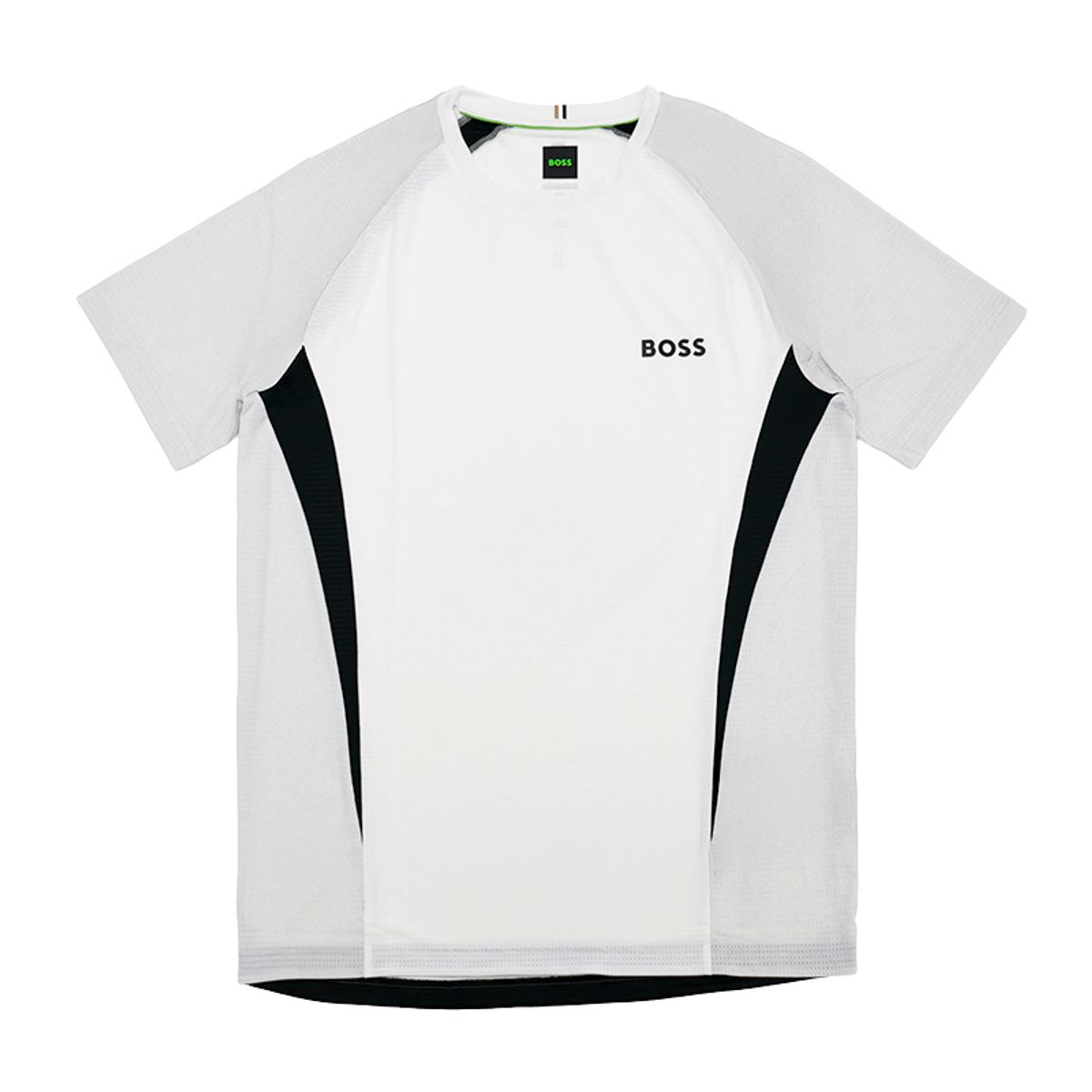 보스 스포츠(BOSS SPORTS) BOSS 콘트라스트 인서트 메쉬 슬림핏 티셔츠(50549511100)