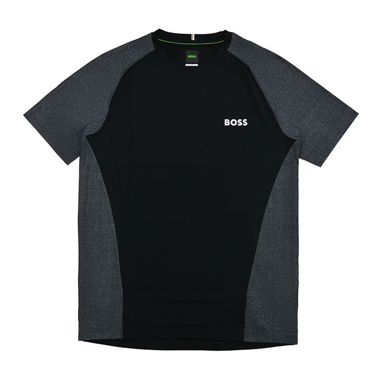 BOSS 콘트라스트 인서트 메쉬 슬림핏 티셔츠(50549511001)