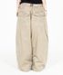 Hidden Camo Balloon Pants Beige