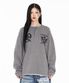 Shape Henley Neck Long Sleeve Gray
