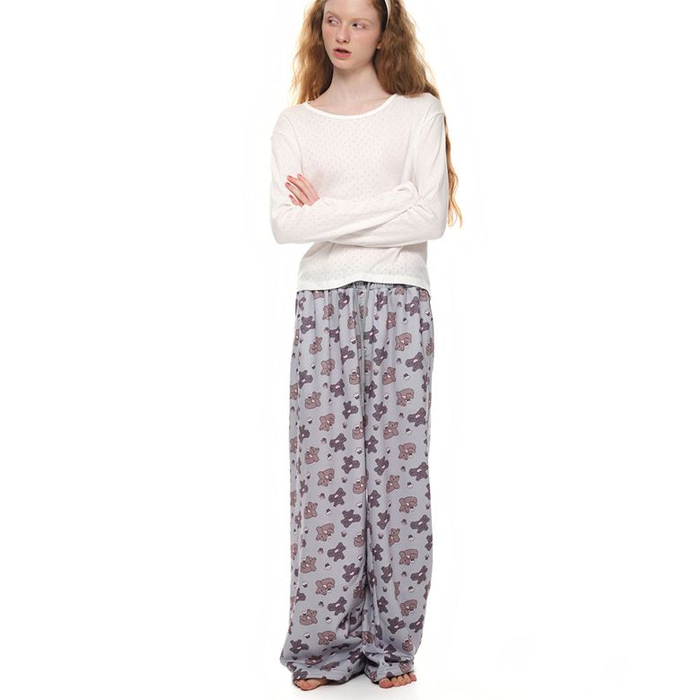 muffin bear 2-Way Jogger Wide Pants (밴딩팬츠)