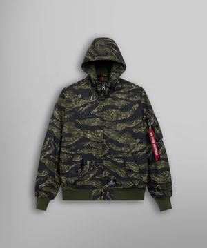 L-2B 후디드 젠 II 플라이트 자켓 타이거 카모