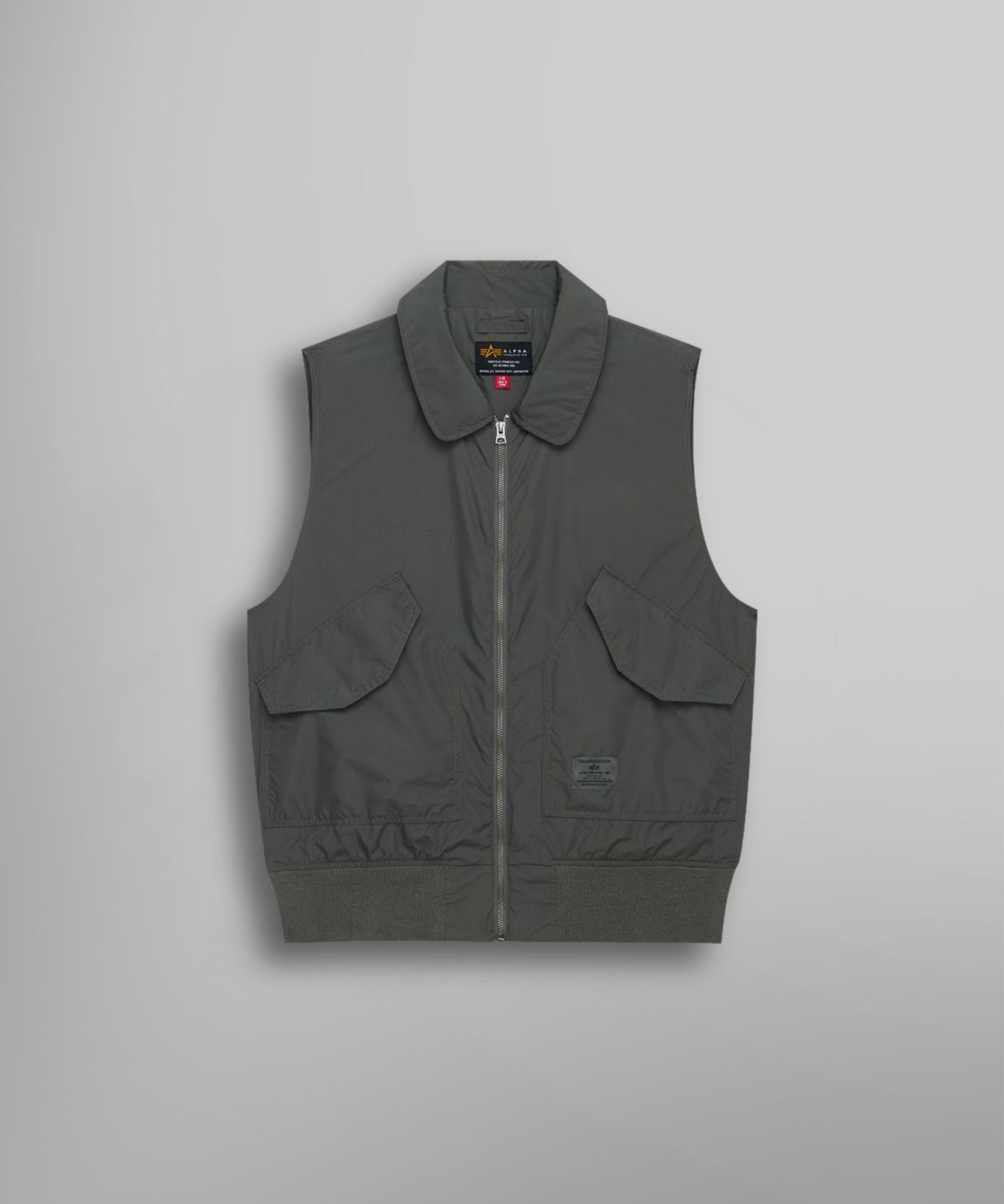 알파 인더스트리(ALPHA INDUSTRIES) CWU-36/P 릴랙스드 베스트 필드 그레이