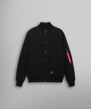 MA-1 플리스 자켓 블랙