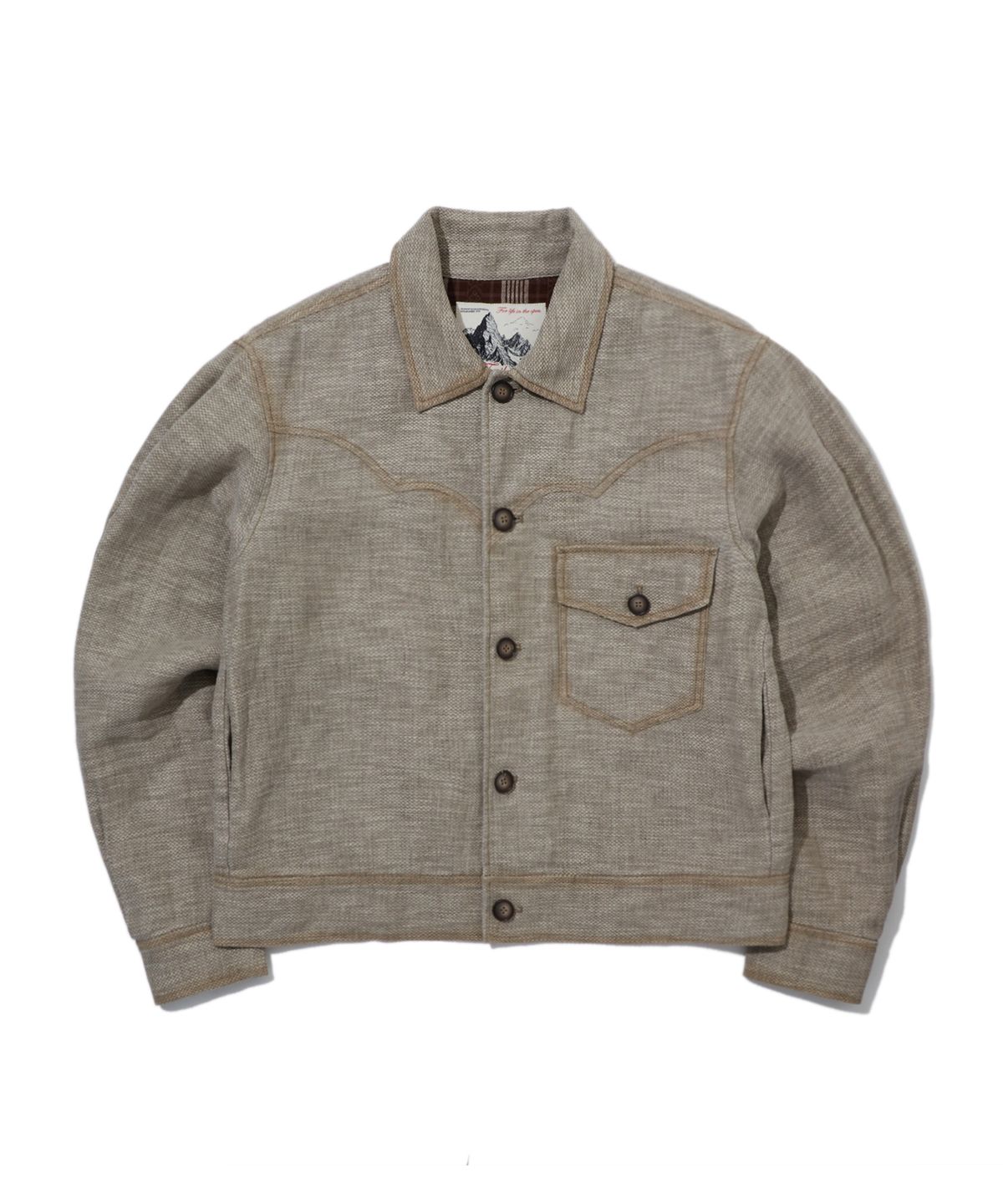 펜필드(PENFIELD) [TRAILWEAR]센티넬 코튼 배틀 자켓 아이보리_FS1WJ18U