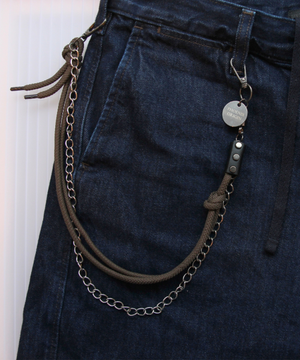 노트 메탈 팬츠 체인