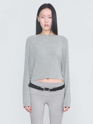 CR Raglan Top _ Gray