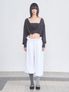 Wide Balloon Pants _ White