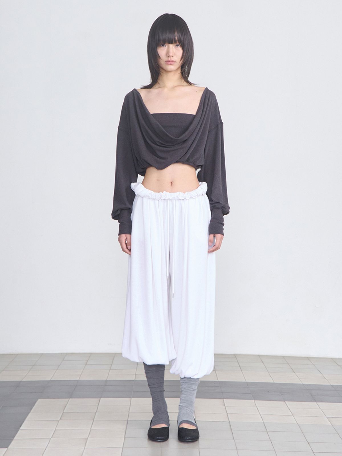 세릭(CERRIC) Wide Balloon Pants _ White