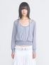 2way Knit Cardigan _ Gray