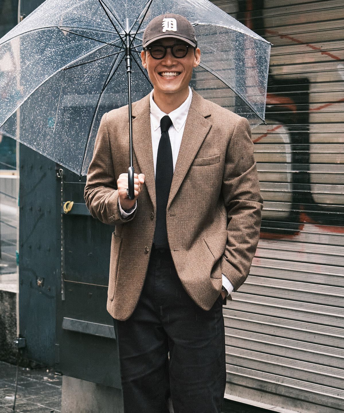 에스티코(STCO) DIEMS 울 하운드투스 자켓 브라운 (클래식핏)_DJAWD02CCH