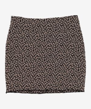 미니 플라워 스커트 [베이지] S