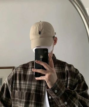 더 시티 헤비 체크 셔츠 (브라운)