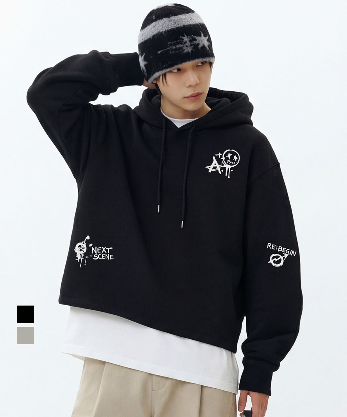 아티스트웨어(ARTISTWEAR) [ATW] 넥스트씬 이지후드 - 2COLOR