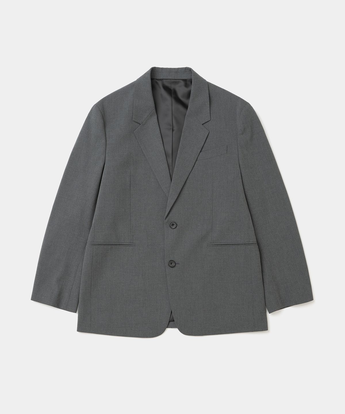 유니폼브릿지(UNIFORM BRIDGE) refined tailored jacket relaxed fit grey