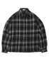 더 스테디 체크셔츠 (베이지 블랙)