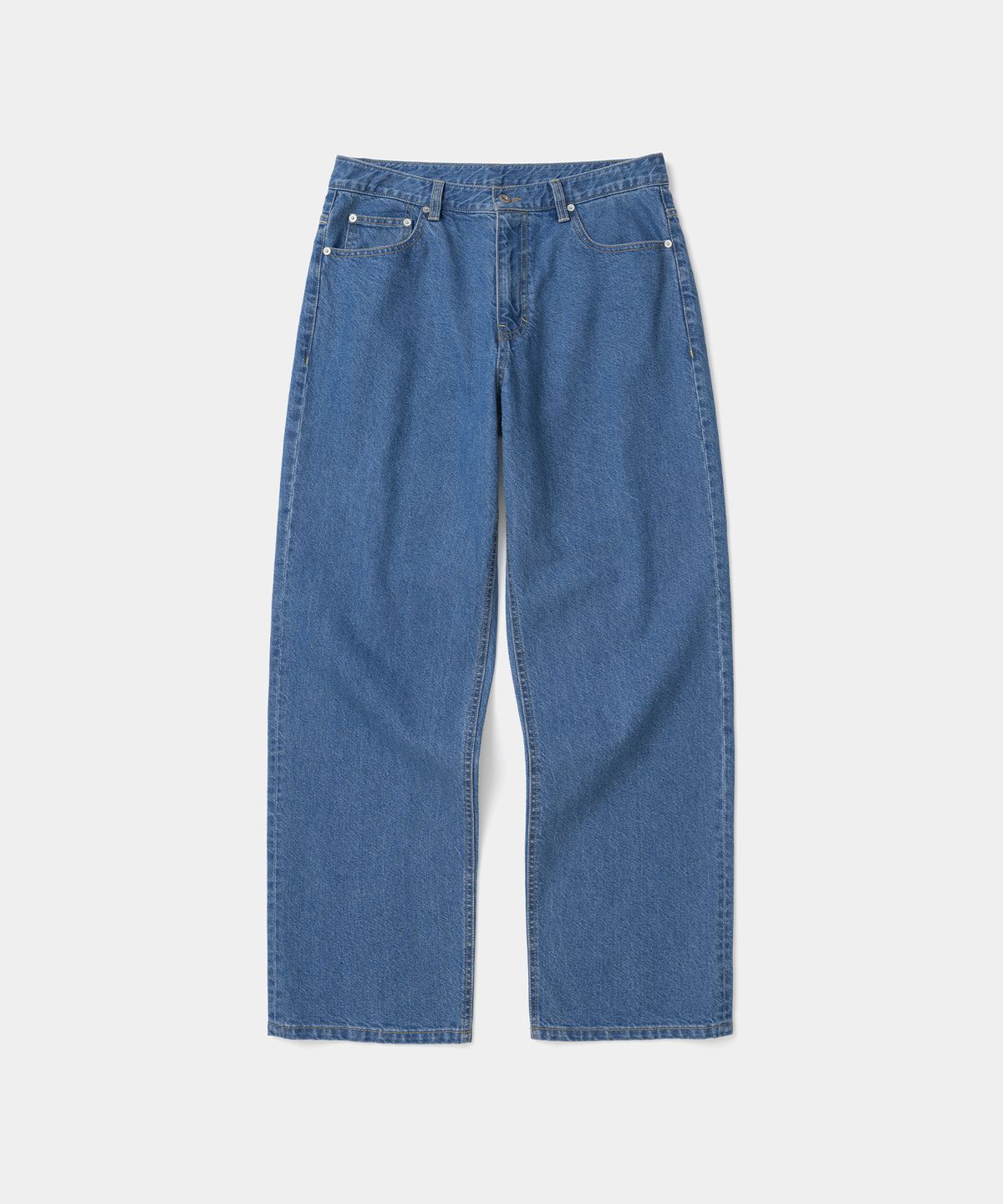 유니폼브릿지(UNIFORM BRIDGE) 002 regular denim pants 11oz blue