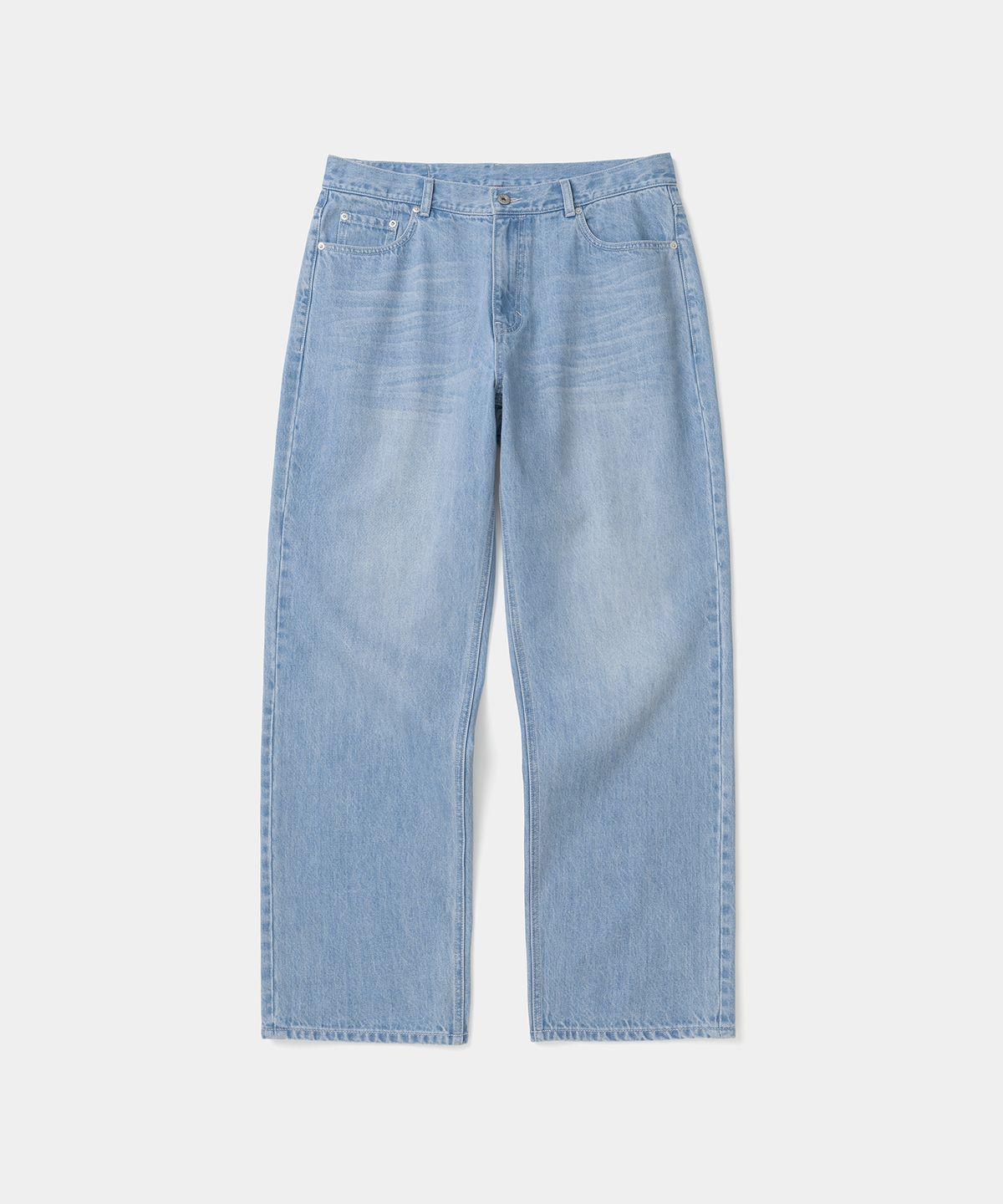 유니폼브릿지(UNIFORM BRIDGE) 002 regular denim pants 11.5oz light indigo