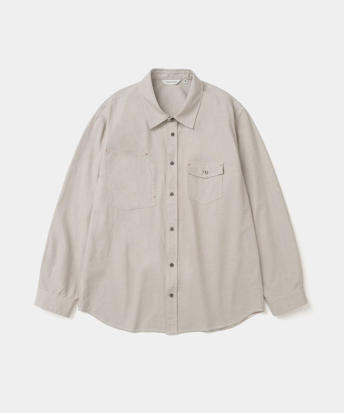 유니폼브릿지(UNIFORM BRIDGE) chambray shirt beige