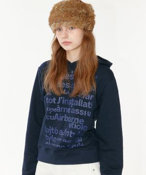 NOI1800 멀티 레터링 후드 (네이비)