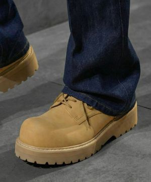 [SECOND.A] V2 벌룬토 캐주얼 더비슈즈 2NDF5400NB [TAN]